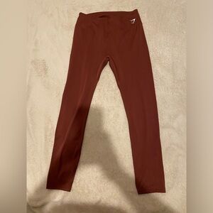 Gymshark training leggings cherry brown XXL